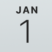 iPhoneアイコンカレンダー iPhone 15・ブルー