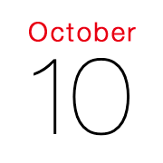 iPhoneアイコンカレンダー iOS8 赤