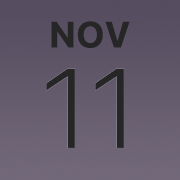 iPhoneアイコンカレンダー iPhone14pro・ディープパープル