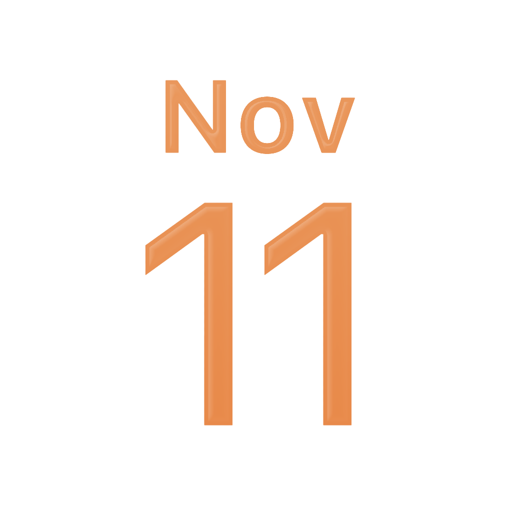 iPhoneアイコンカレンダー iPhone 17 Pro・コズミックオレンジ