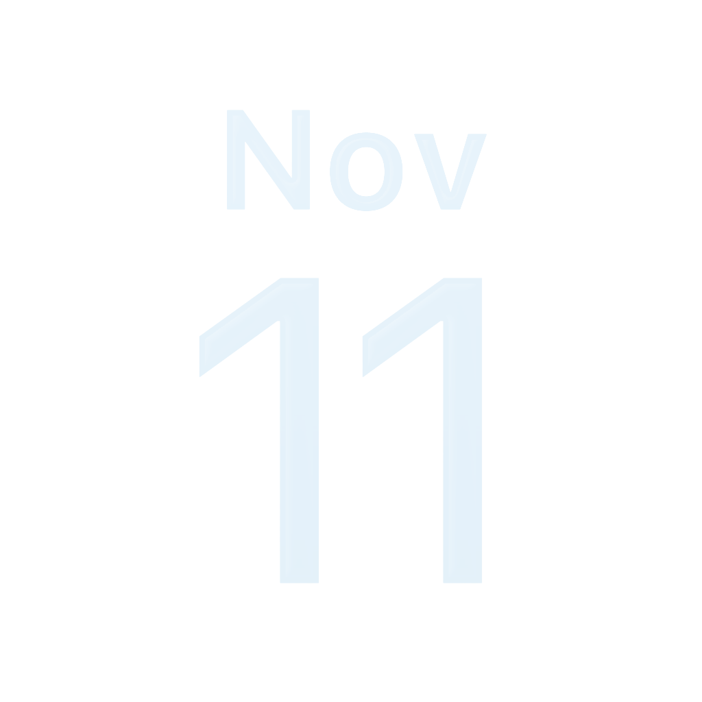 iPhoneアイコンカレンダー iPhone Air スカイブルー