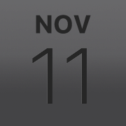 iPhoneアイコンカレンダー spacegray