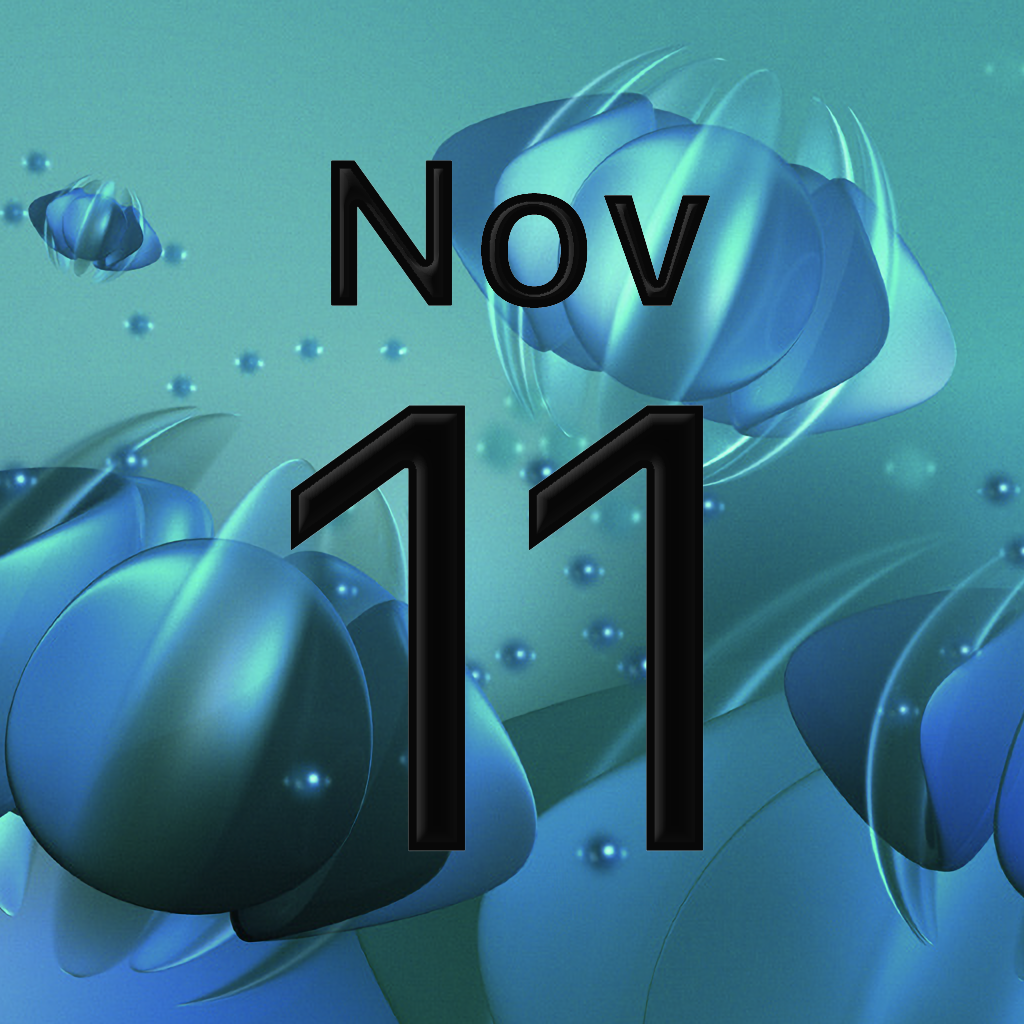 iPhoneアイコンカレンダー Quantum Foam