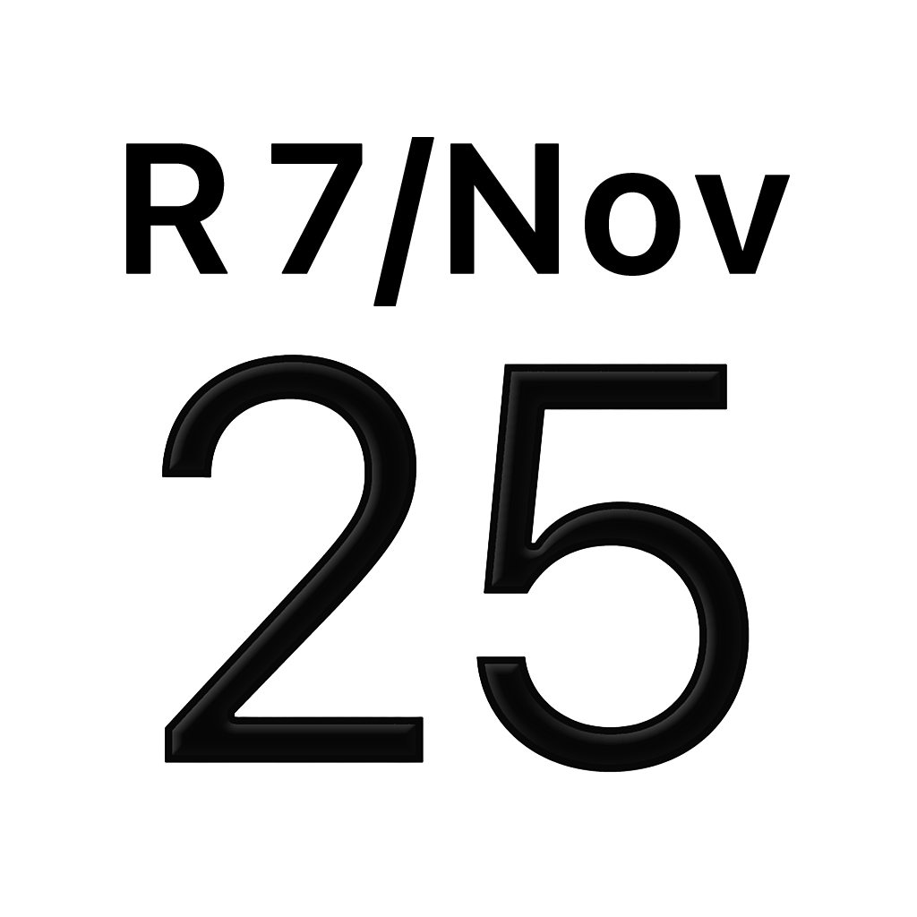 iPhone西暦表示アイコン　文字色赤