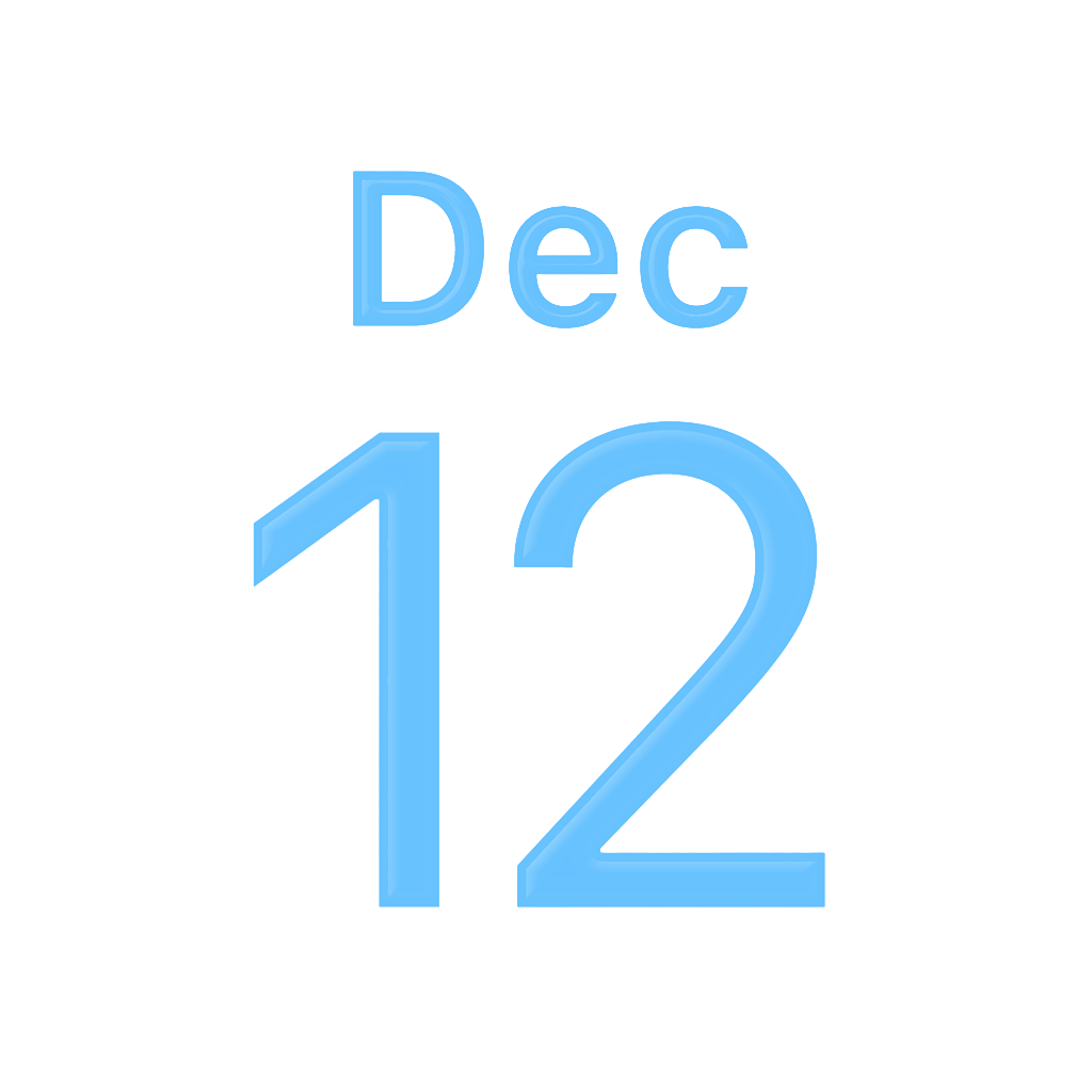 iOS iPhoneダークアイコンカレンダー