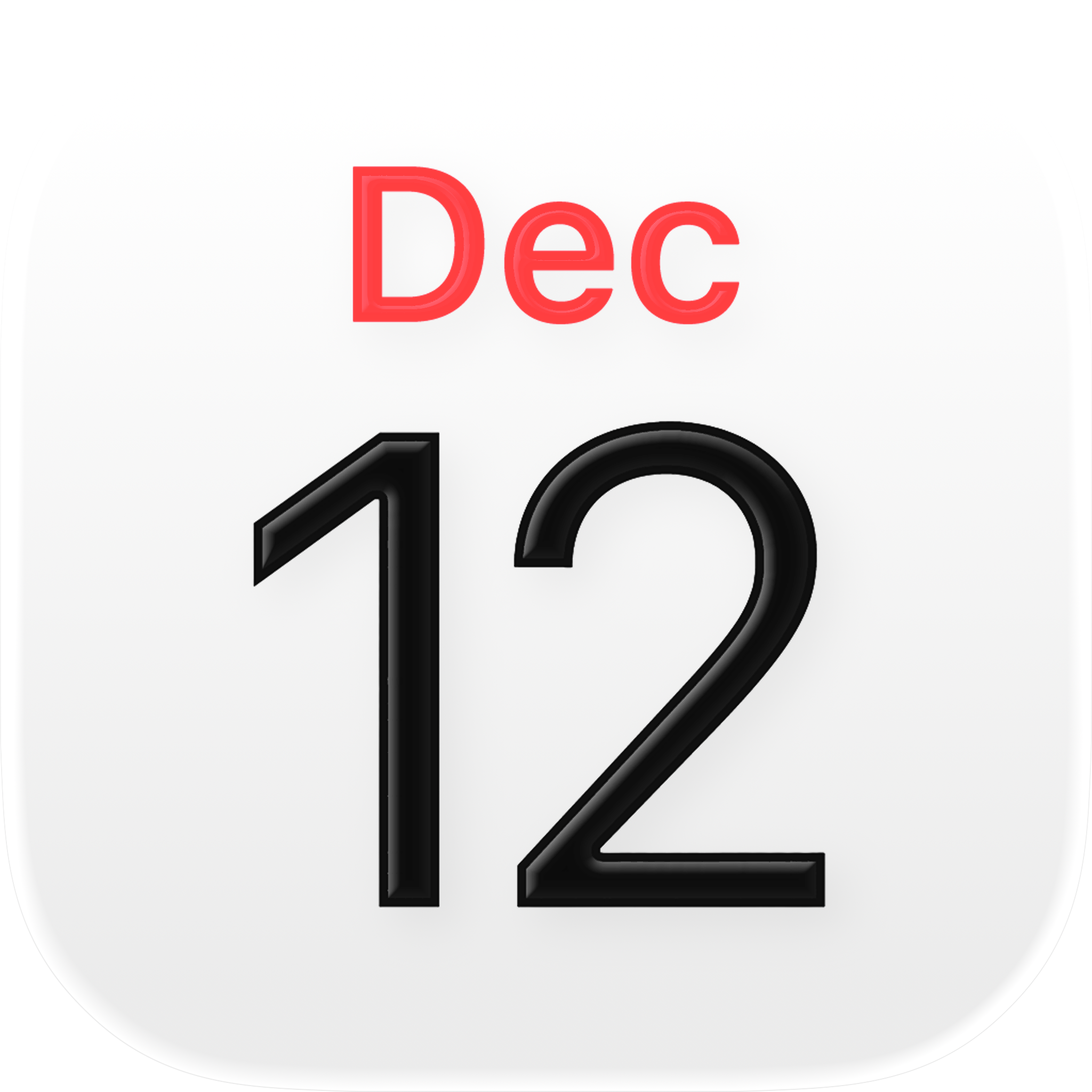 iOSアイコンカレンダー