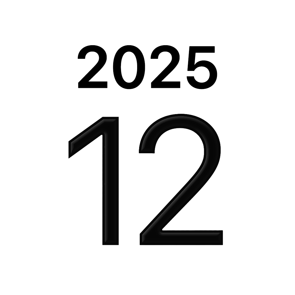 iPhone　西暦アイコンカレンダー