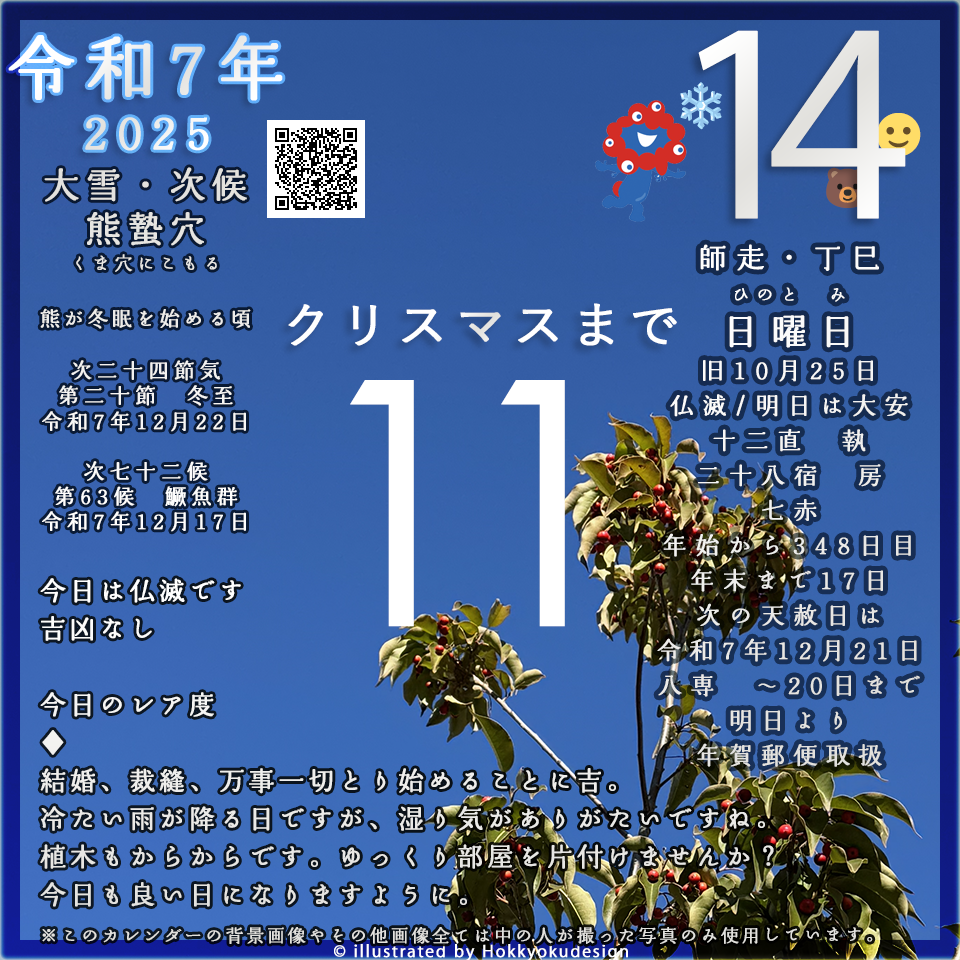日めくりカレンダー・今日の暦、二十四節気