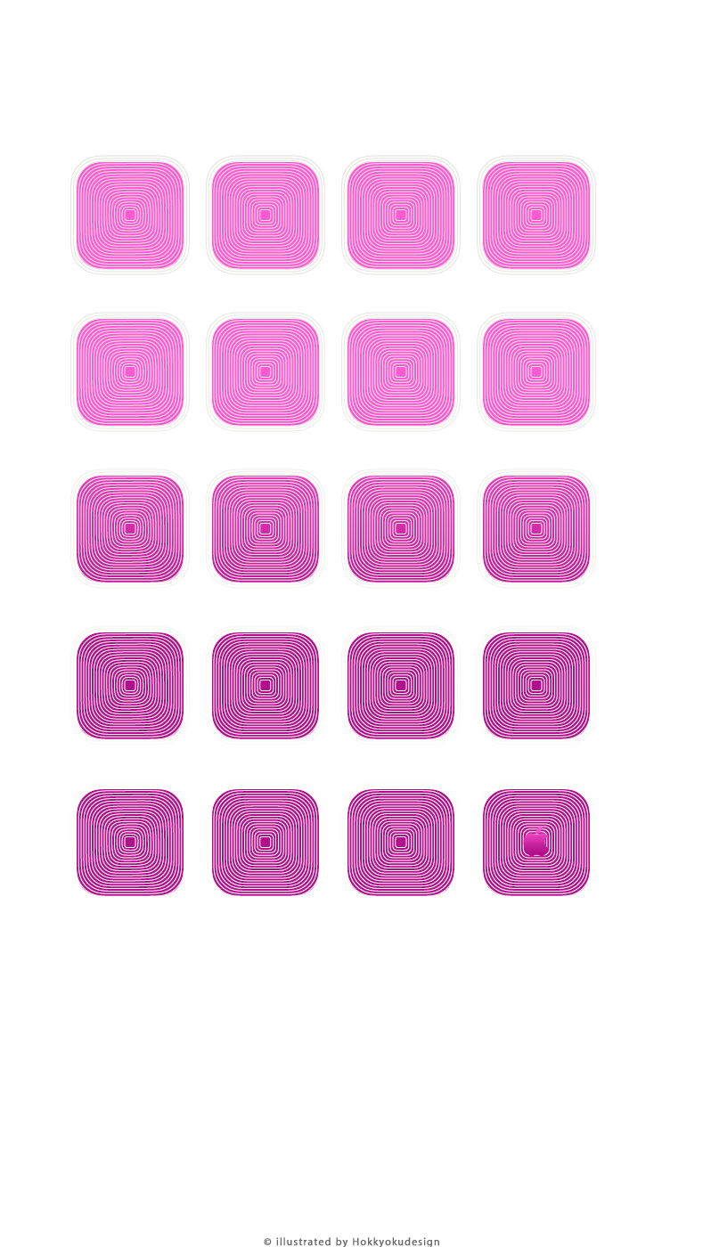 iPhone5,5s,5c 動く棚の壁紙