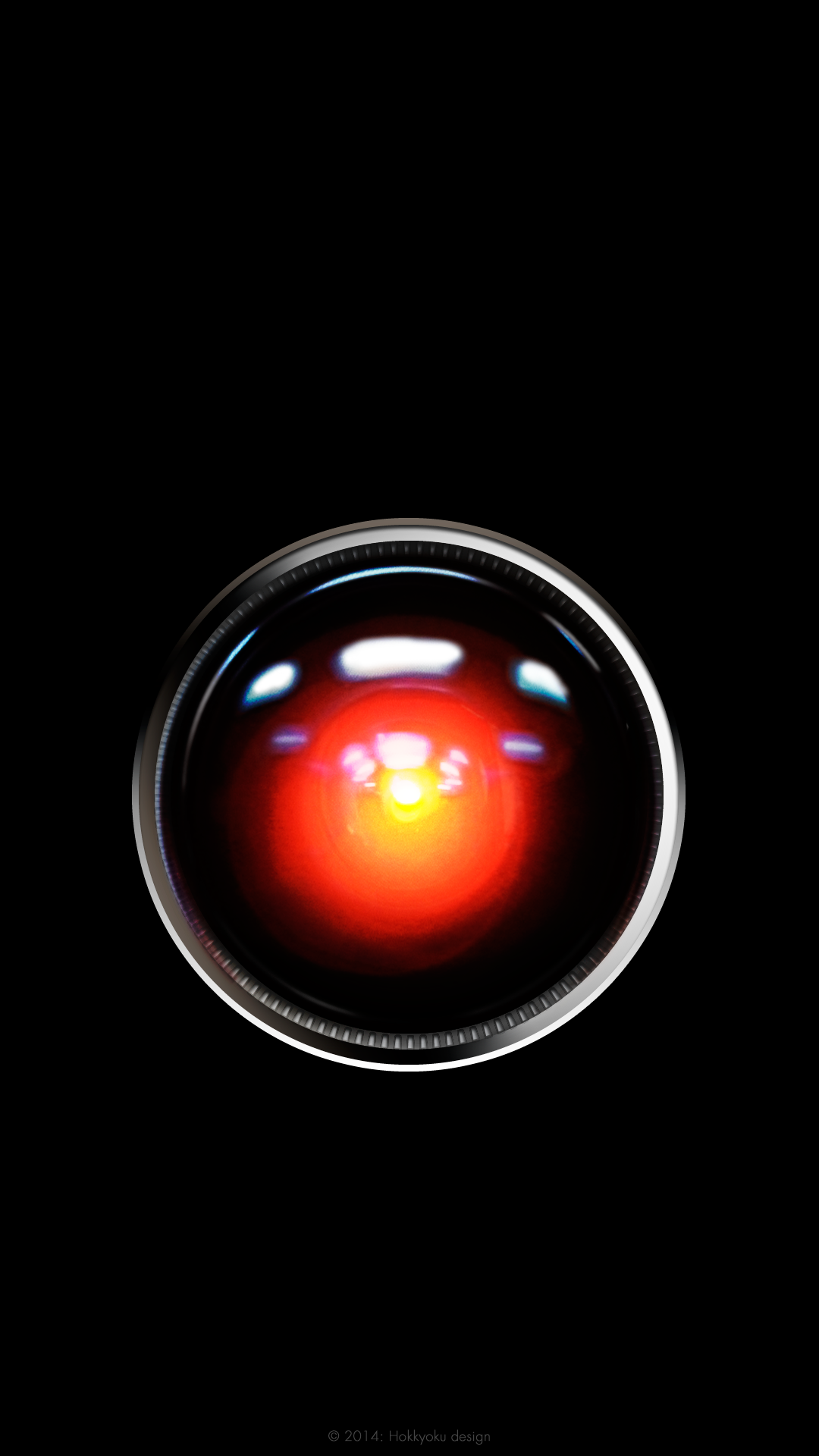 宇宙の壁紙　HAL9000