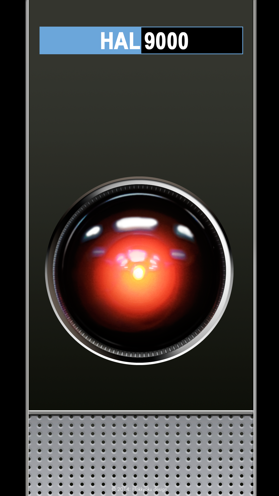 宇宙の壁紙　HAL9000