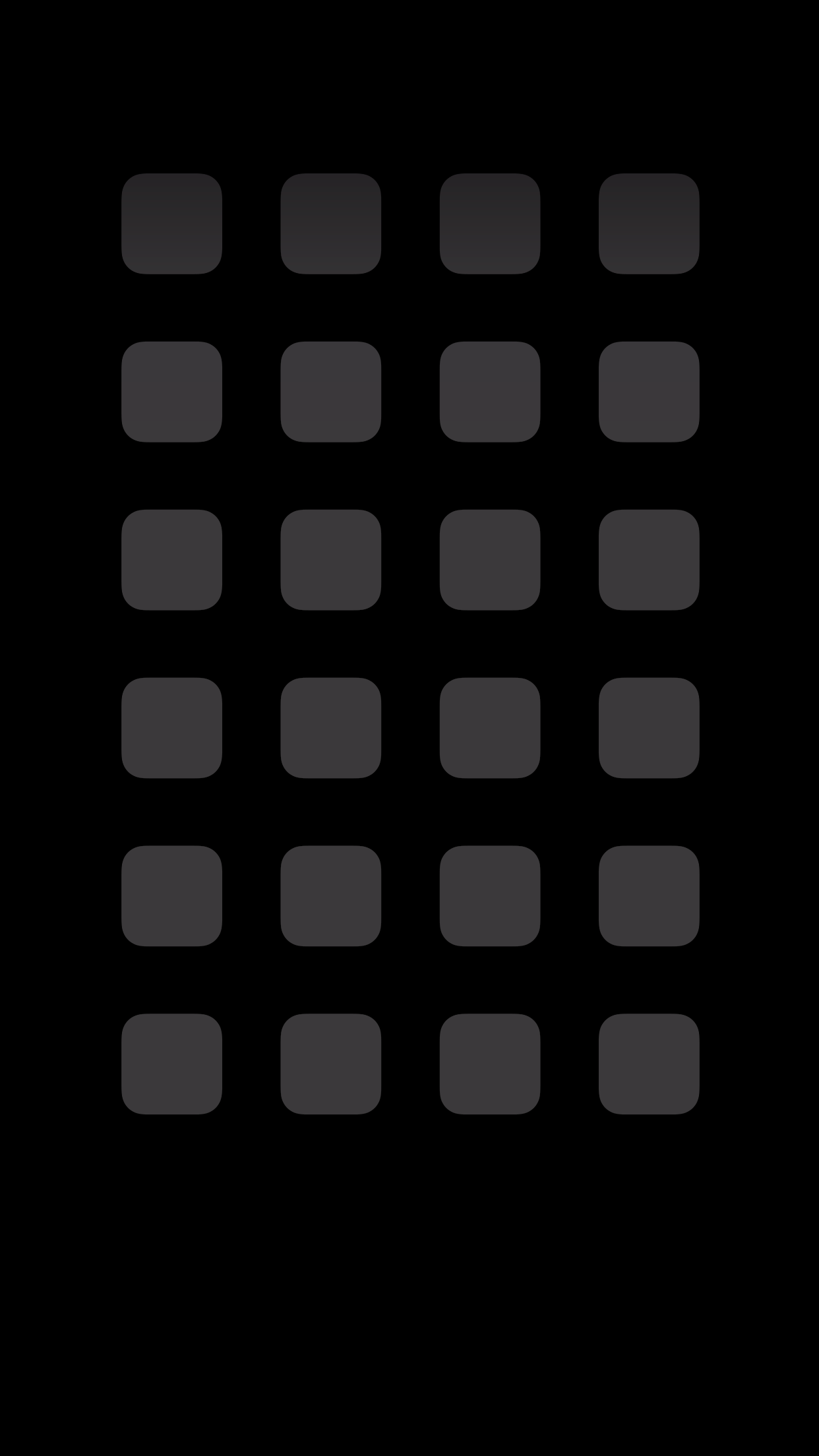 iPhone6 Plus 動く棚の壁紙　ブラック&ブラック