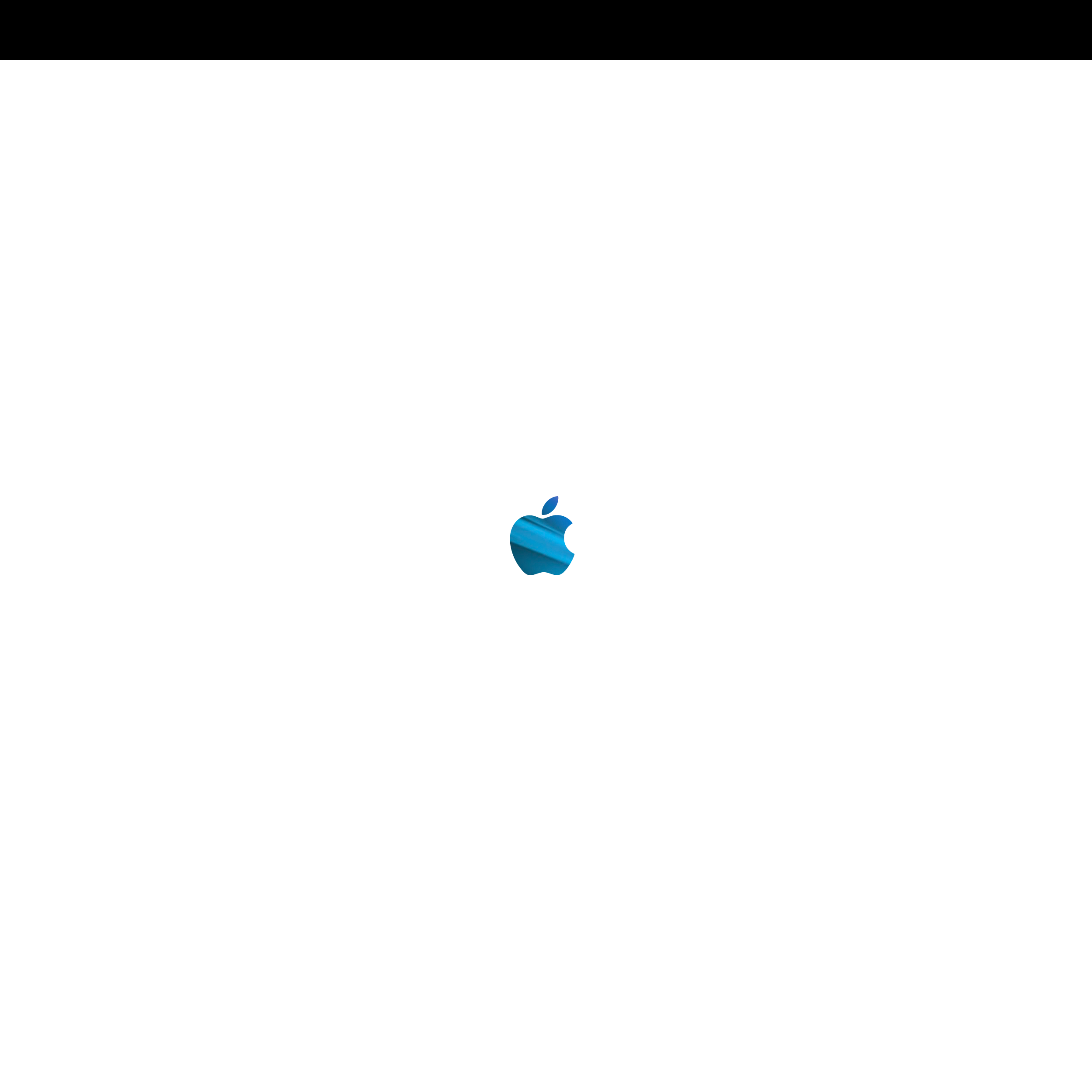 iPhone X/8/8Plusの壁紙　Appleマーク
