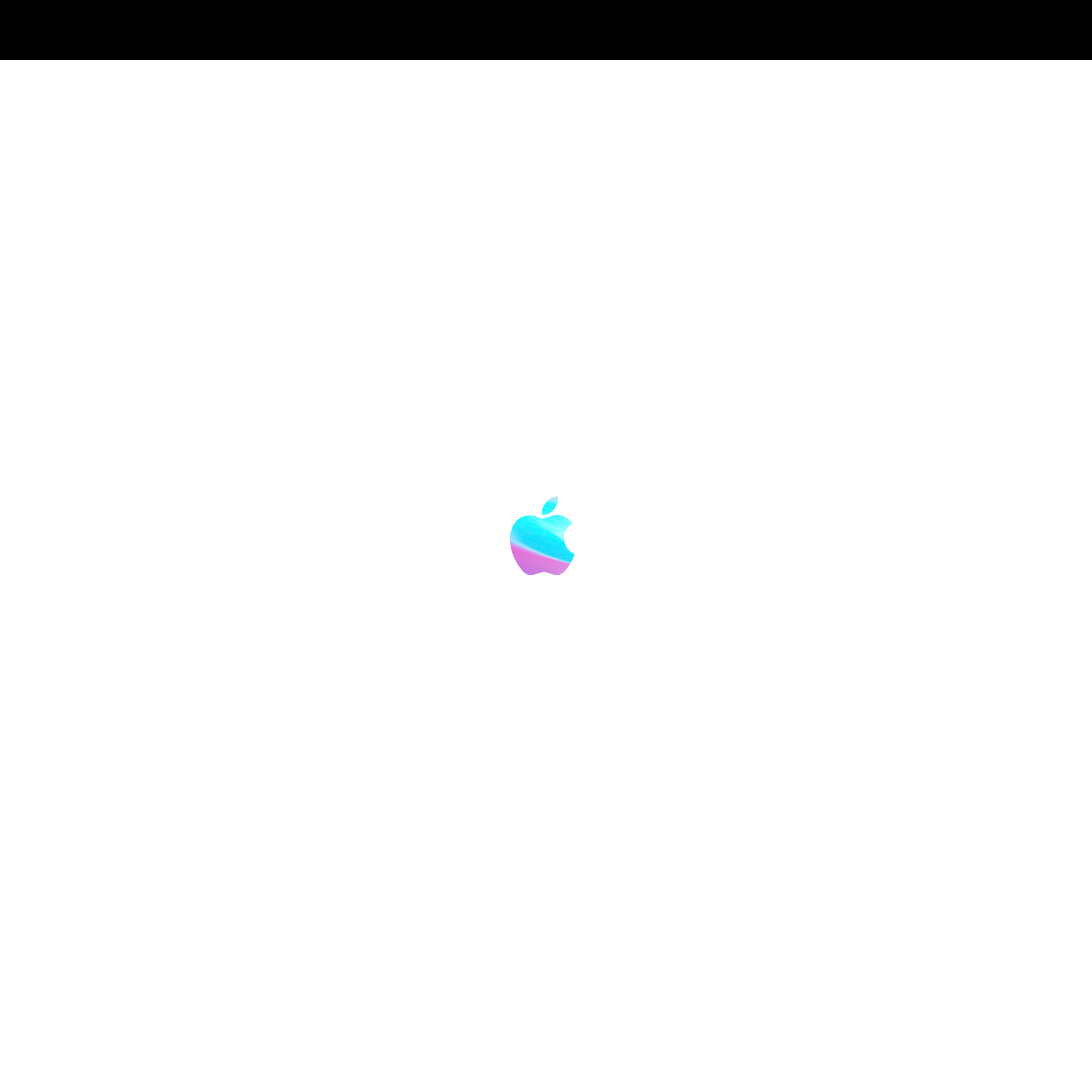 iPhone X/8/8Plusの壁紙　Appleマーク
