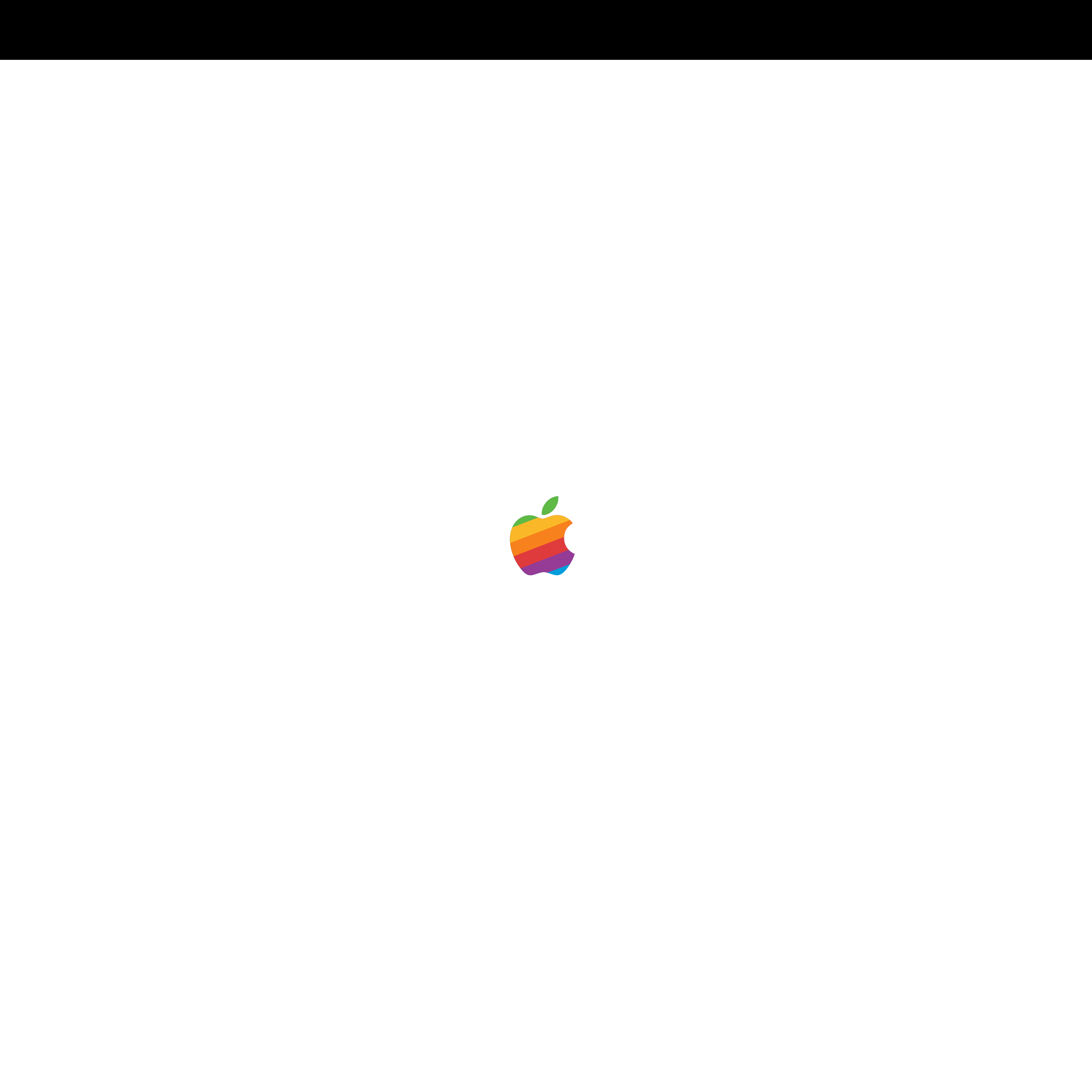 iPhone X/8/8Plusの壁紙　Appleマーク