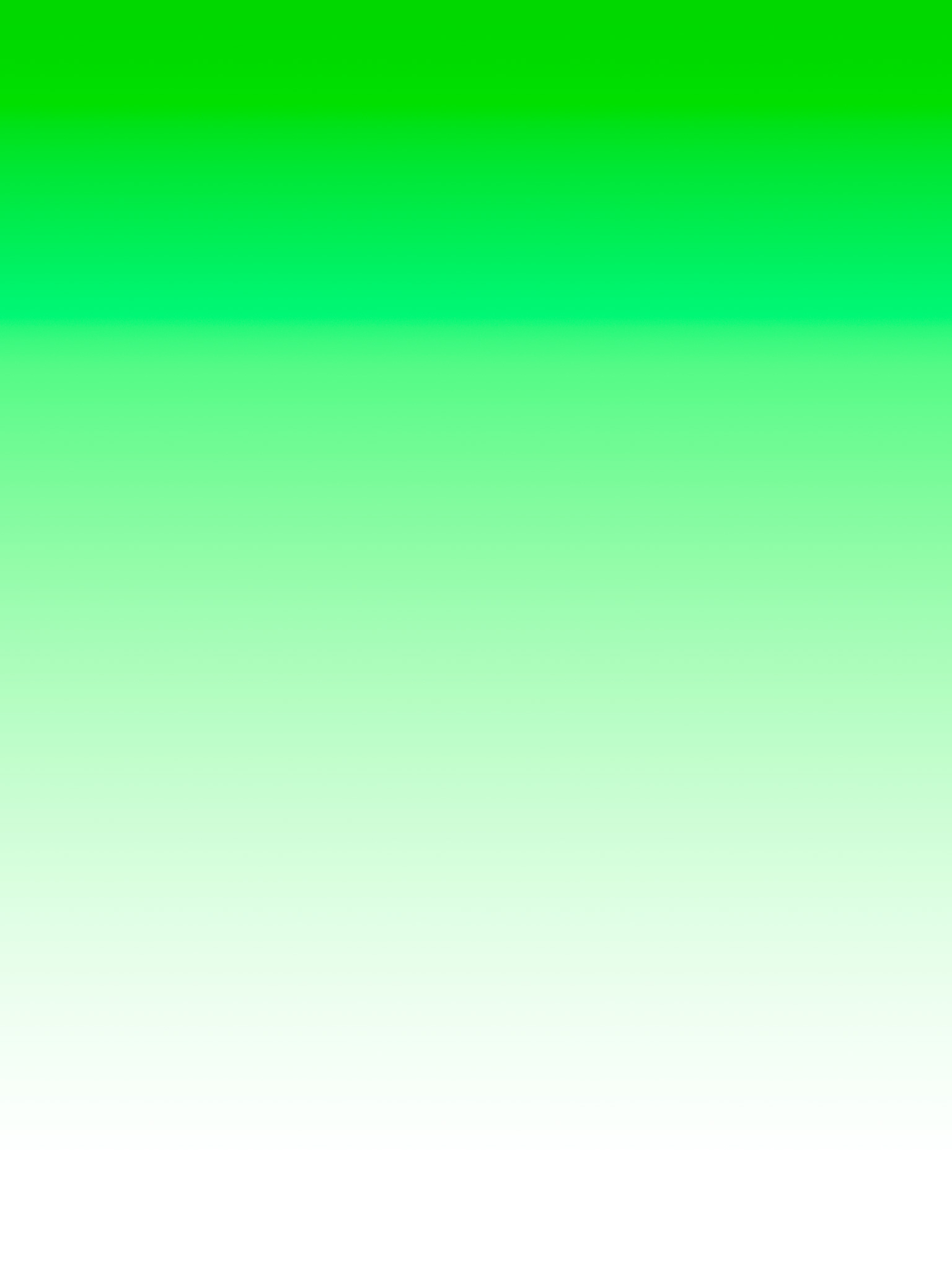 ドックが消える壁紙iPad グリーン